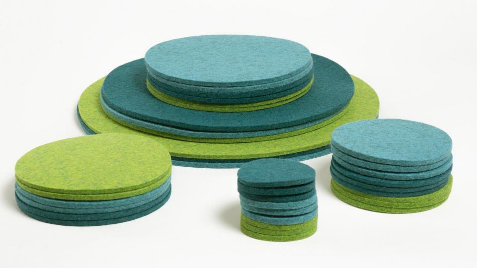 Filz Untersetzer Form rund