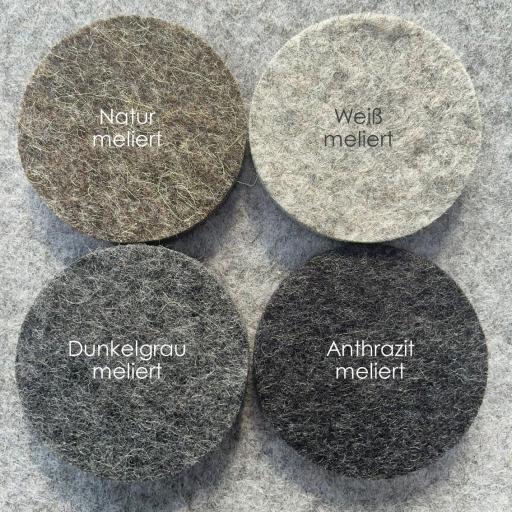Anthrazit im Vergleich mit anderen dezenten Naturtönen