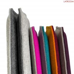 Kissen mit abgerundete Ecken Radius 3 cm