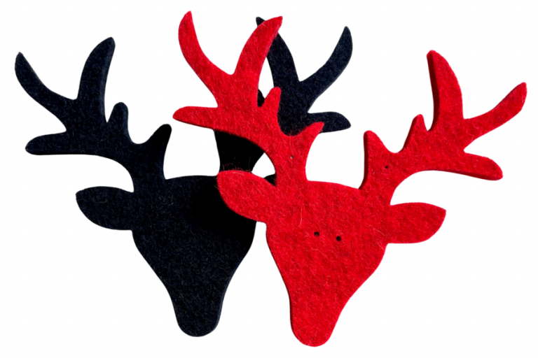 Geweih aus Filz