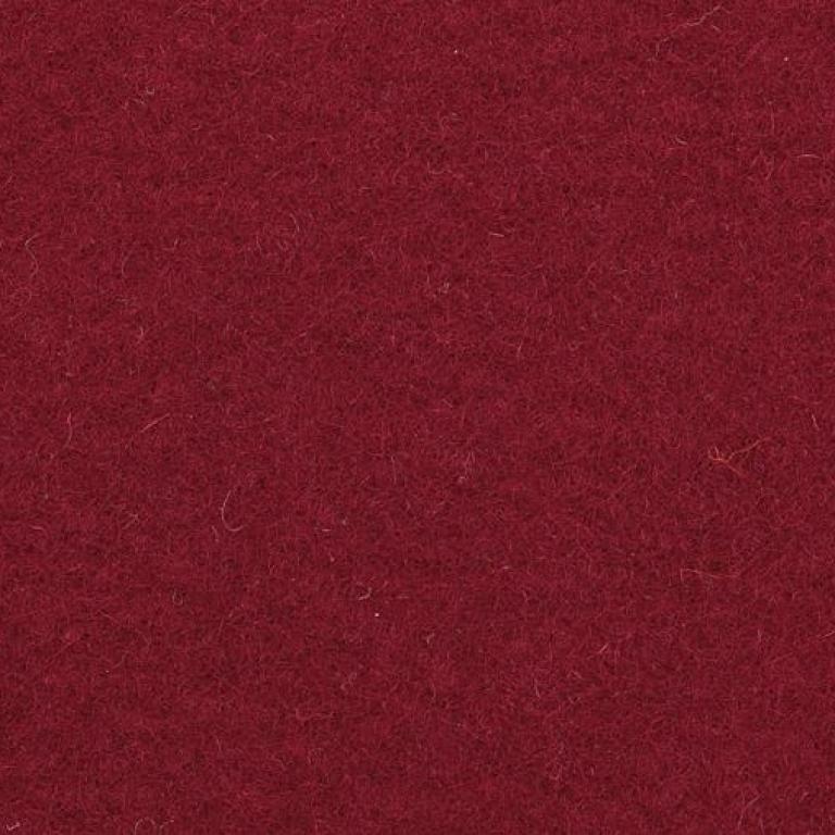 Filz Farbe: Rot uni