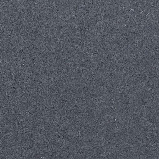 Filz Sitzauflage rund - Farbe: Taubengrau uni