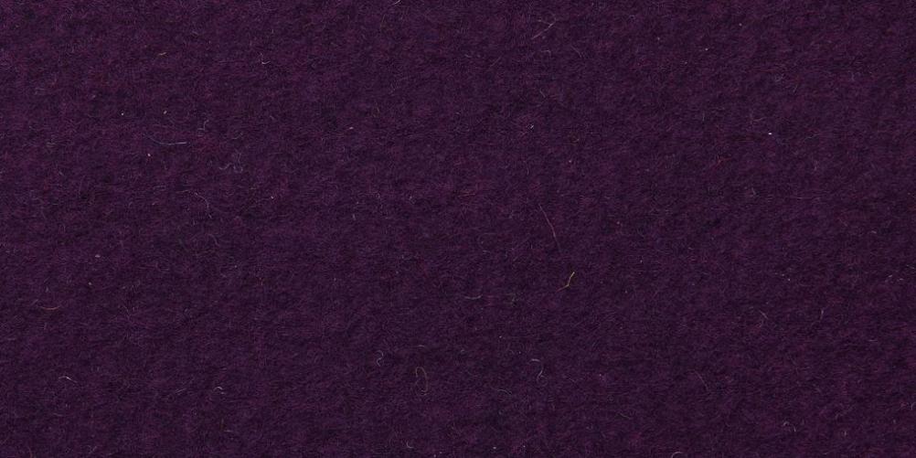 Aubergine meliert Filz Farbe