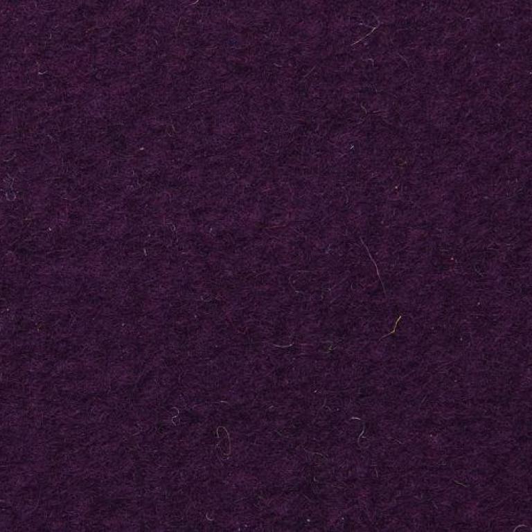 Aubergine meliert Filz Farbe