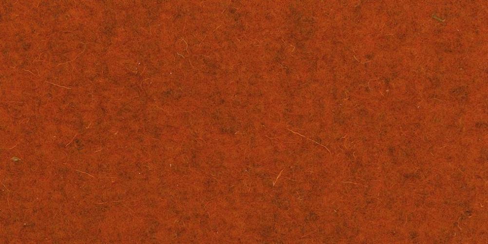 Filz - Farbe: Rost meliert