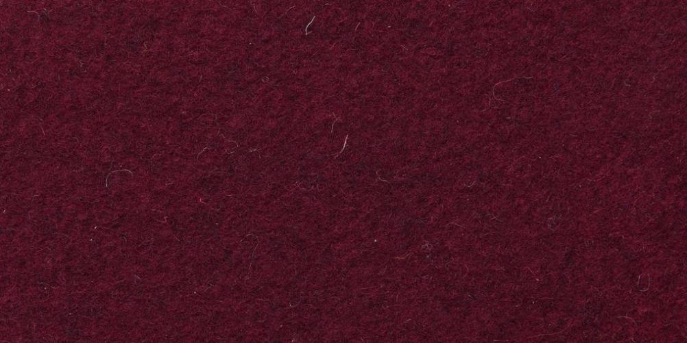 Filz - Farbe: Weinrot meliert