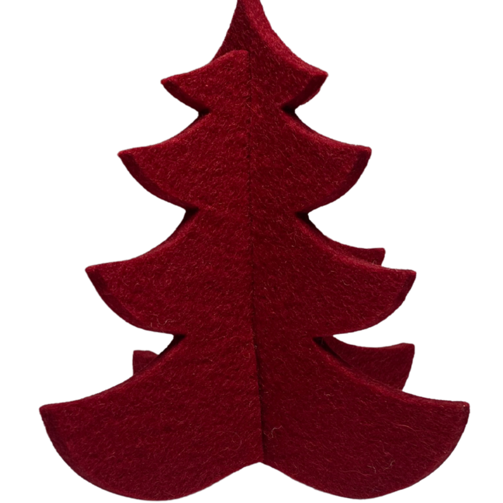 Weihnachtsbaum - Farbe_ Rot (uni) 2