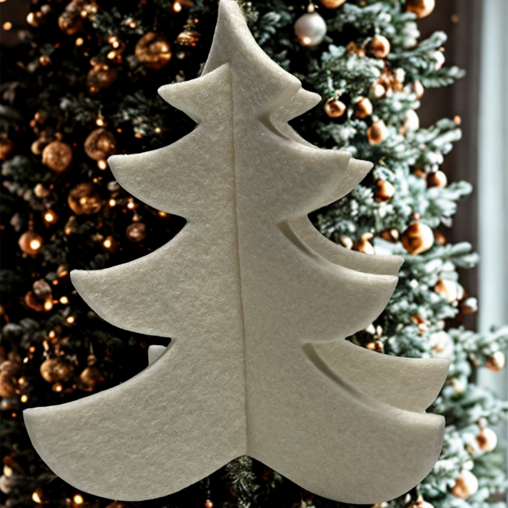 Weihnachtsbaum - Farbe_ wollweiss Deko